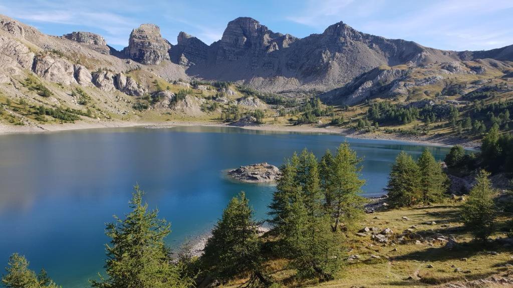 Les Terrasses De Labrau- Les Chalets Du Verdon Allos Bagian luar foto